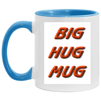 BIG HUG MUG 11oz. Accented Ceramic Custom Design Mug
