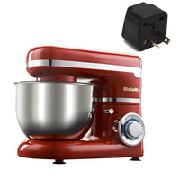 1200W 4L Stainless Steel Bowl 6-speed Kitchen Food Stand Mixer Cream Egg Whisk Blender Cake Dough Bread Mixer Maker Machine