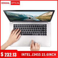 15.6 inch 8GB RAM 256GB/512GB SSD Notebook intel J3455 Quad Core Laptops With FHD Display Ultrabook 5G WiFi Computer RJ45 HDMI