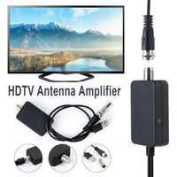 HDTV TV Antenna Amplifier Signal Booster TV Aerial Adapter