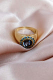 Diamond Inlay Band Ring