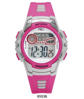 Montres Carlos 5 ATM Pink Digital Sports Watch