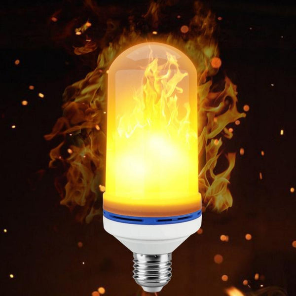 LED Effect Flickering Fire Light  Lamp