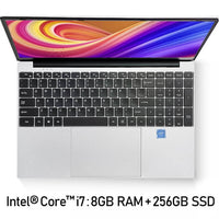 AMOUDO 15.6inch Gaming Laptop Intel Core i7-4th 8GB RAM 256GB/512GB SSD 1920*1080P FHD Win10 System Ultrathin Notebook Computer