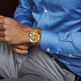 Forsining Fashion Transparent Retro Mens Automatic Mechanical Watch