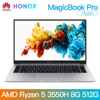 HUAWEI Honor MagicBook Pro 2019 Laptop Notebook Computer（AMD Ryzen R5 3550H 8GB RAM/512G SSD/16.1'' IPS 100%sRGB）