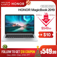 Huawei Honor MagicBook 2019 Laptop Notebook Computer 14 inch AMD Ryzen 5 3500U 8G 256/512GB PCIE SSD FHD IPS Laptops ultrabook