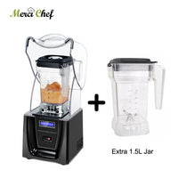 ITOP Commercial 1.5L Bpa Free Ice Blender Professional Power Blender Mixer Juicer Food Processor With One More Blender Jar Cup