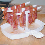 Removable Bacon Tray Rack Microwave Bacon Cooker Shelf Rack Healthier Cooking Tools Barbecue Breakfast Meal Cooking Kitchen Kit