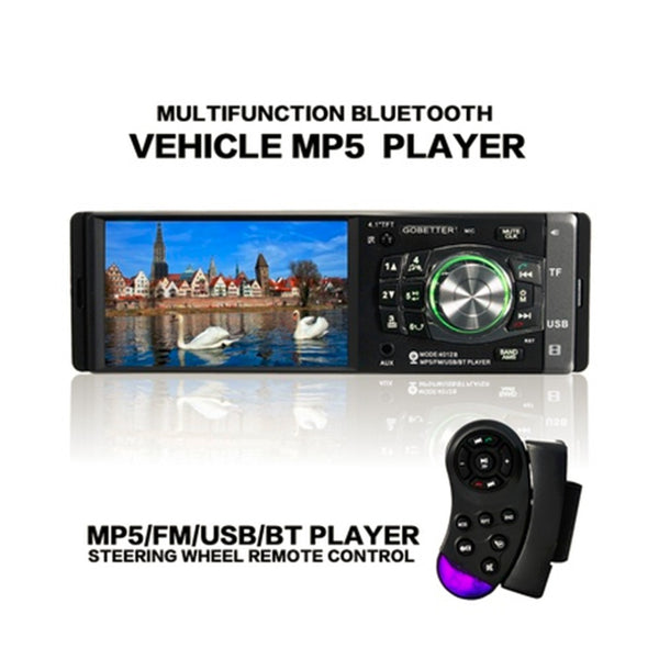 4.1 inch 12V Bluetooth TFT LED Screen Handsfree Car Radio Stereo MP3/4/5 Player