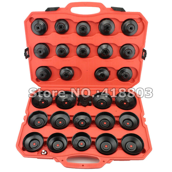 30pcs Cup Oil Filter Wrench Tool Set