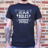 Tesla Rules Edison Drools T-Shirt (Mens)